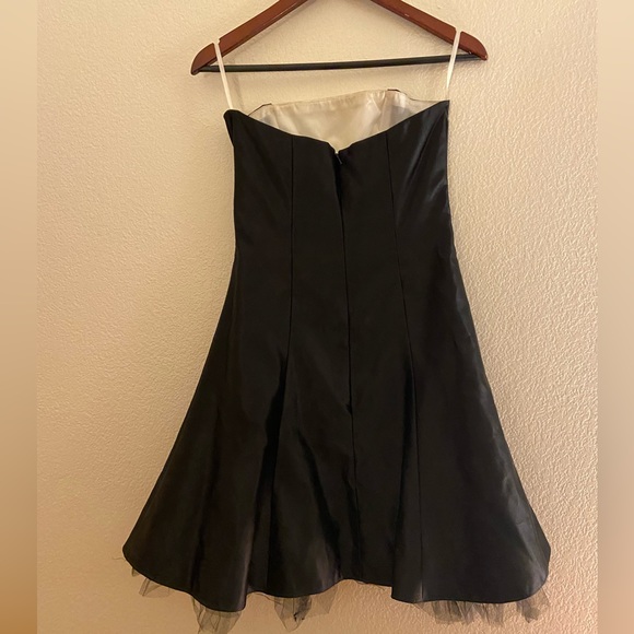 Vintage Jessica McClintock For Gunne Sax Strapless Dress - Picture 5 of 5